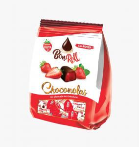 Bon Roll Choconolas sabor fresa, 80g