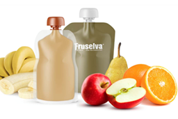 Fruit purees and smoothies pouch format - dairy