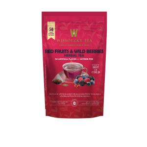 SIGNATURE COLLECTION - RED FRUITS & WILD BERRIES  HERBAL TEA IN A DOYPACK