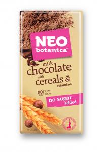 Neo Botanica Milk chocolate with cereals, 90g